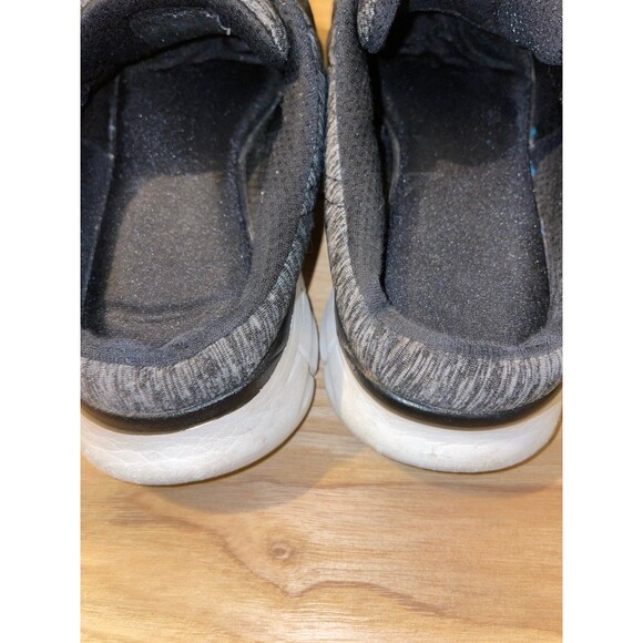 Skechers flex Elite Glam Synergy Black Memory Foam Slip On Mule Sneakers 7.5 - Picture 6 of 7